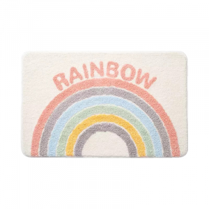 Нескользящий коврик для ванной комнаты Xiaomi Dajiang Nordic Style Non-slip Bathroom Mat Over The Rainbow 50х80cm