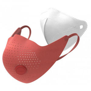 Маска-фильтр Xiaomi MiJia AirWear Anti-Fog And Haze Mask Red