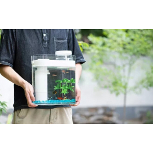 Аквариум Xiaomi Geometry Amphibious Ecological Fish Tank Separable Humidifier (HF-JHYGZHC001) - фото 5
