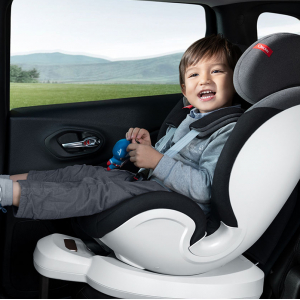 Детское автокресло Xiaomi QBORN Child Safety Seat 360 Grey (QQ123KX) - фото 4