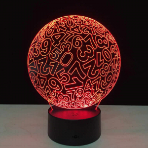 

Лампа 3D Шар (GL-30)