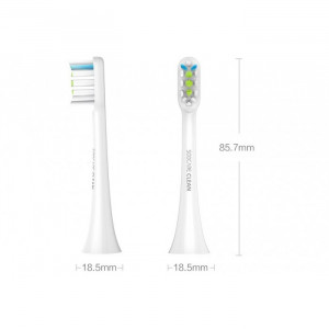 Сменные насадки для зубной щетки Xiaomi Soocas Soocare X3 White (2 шт) - фото 3