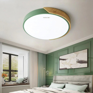 Умный потолочный светильник Xiaomi HuiZuo Smart Macaron Round Ceiling Light 24W Avocado Green - фото 3