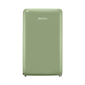 Мини-холодильник Xiaomi Xiaoji Mini Retro Refrigerator Light Series Green (BC-121CG) - фото 1
