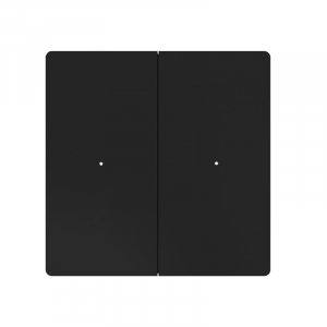 Умный настенный выключатель Xiaomi Pingtou Xiong PTX Smart Switch A6 Black  (двойной с нулевой линией)