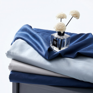 Антибактериальное постельное белье из хлопка Xiaomi 8H Super Soft 60 Count Long Staple Cotton Set JG 1.8m Starry Blue - фото 4