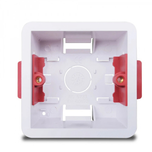 Монтажная коробка подрозетник для гипсокартона YouSmart Wall Switch Box PVC 69х69х34mm - фото 3