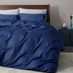 Антибактериальное постельное белье из хлопка Xiaomi 8H Super Soft 60 Count Long Staple Cotton Set JG 1.8m Starry Blue - фото 2